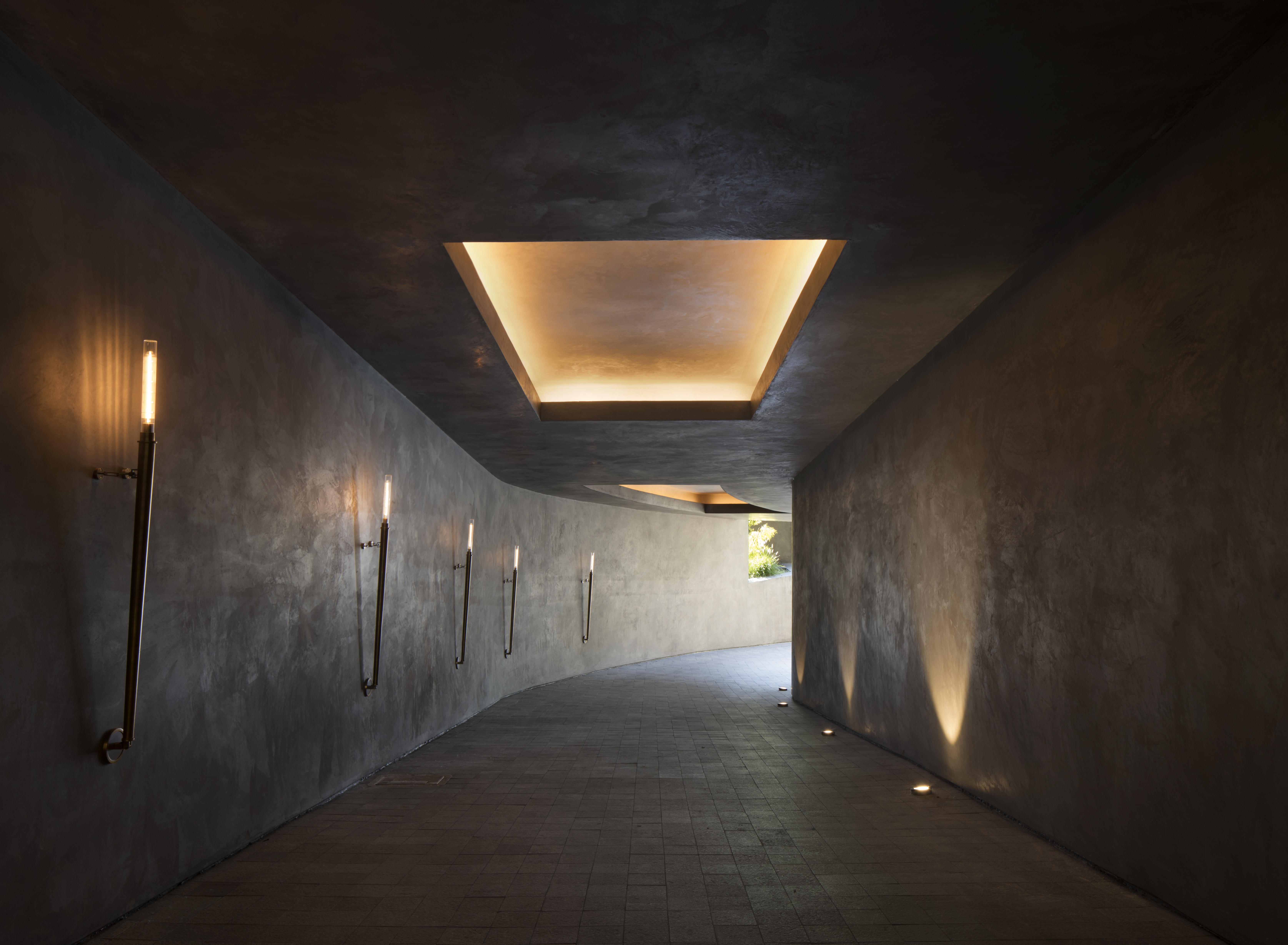 A dramatic route down to an Octagon-designed garage. Photo by Paul Dyer. Show and tell: Haute storage comes to the fore in luxe interiors