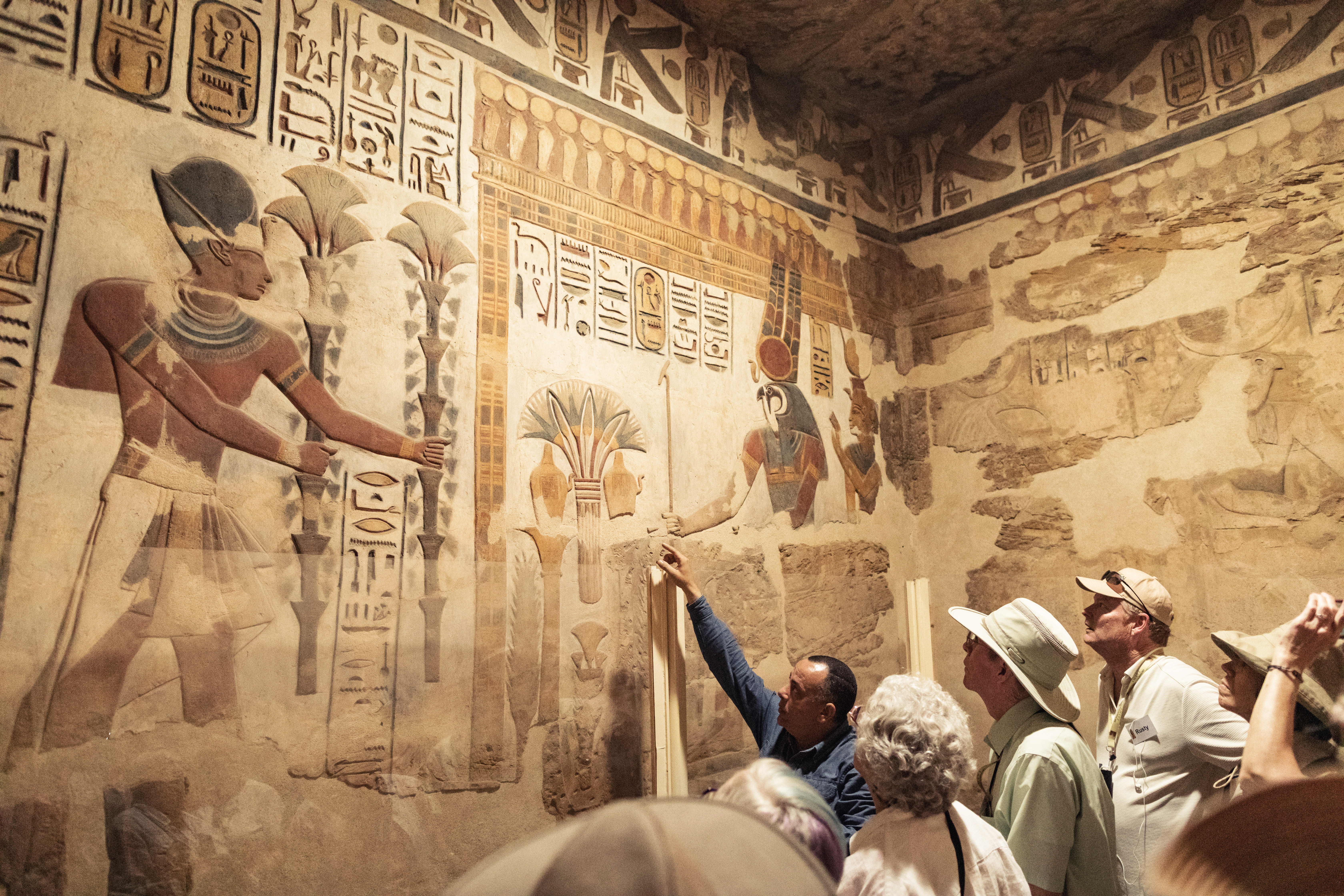 Exclusive Egypt Archaeological Paths - tomb wall murals