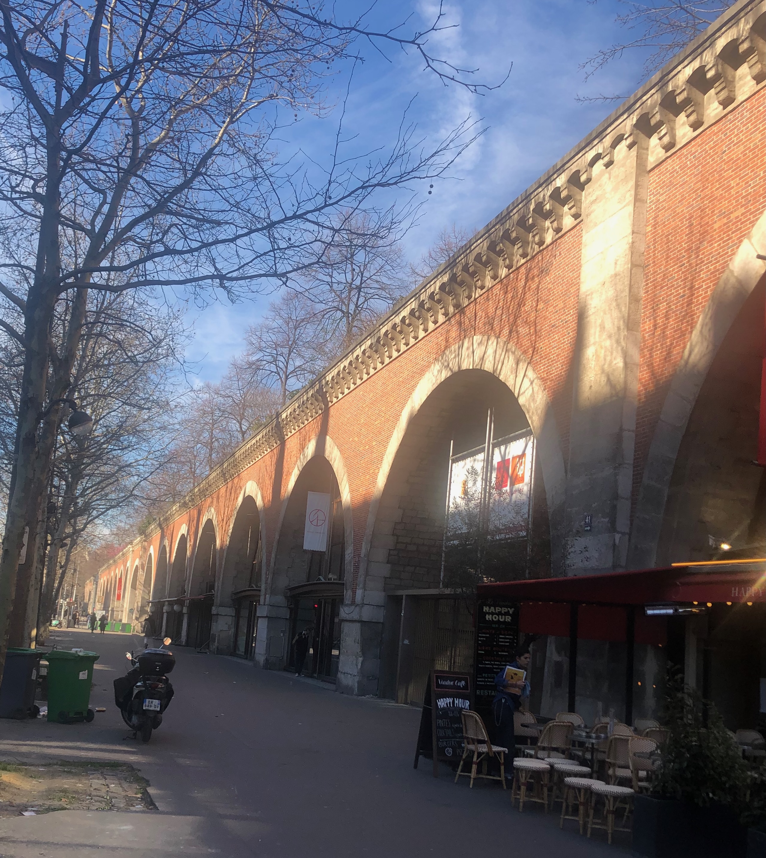 Promenade Plantee in Paris and Viaduct des Arts