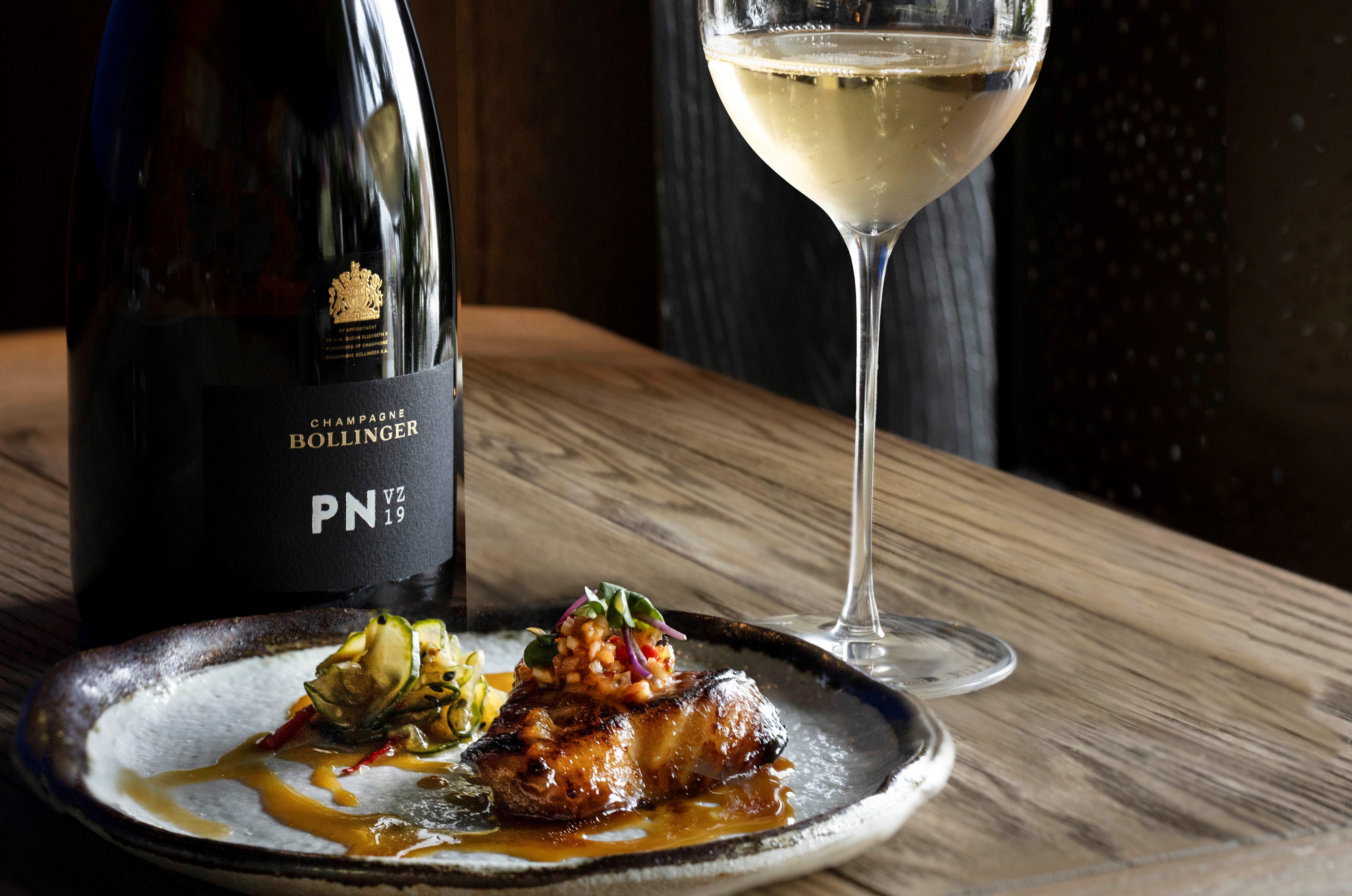 Bollinger PN VZ19 - paired dish