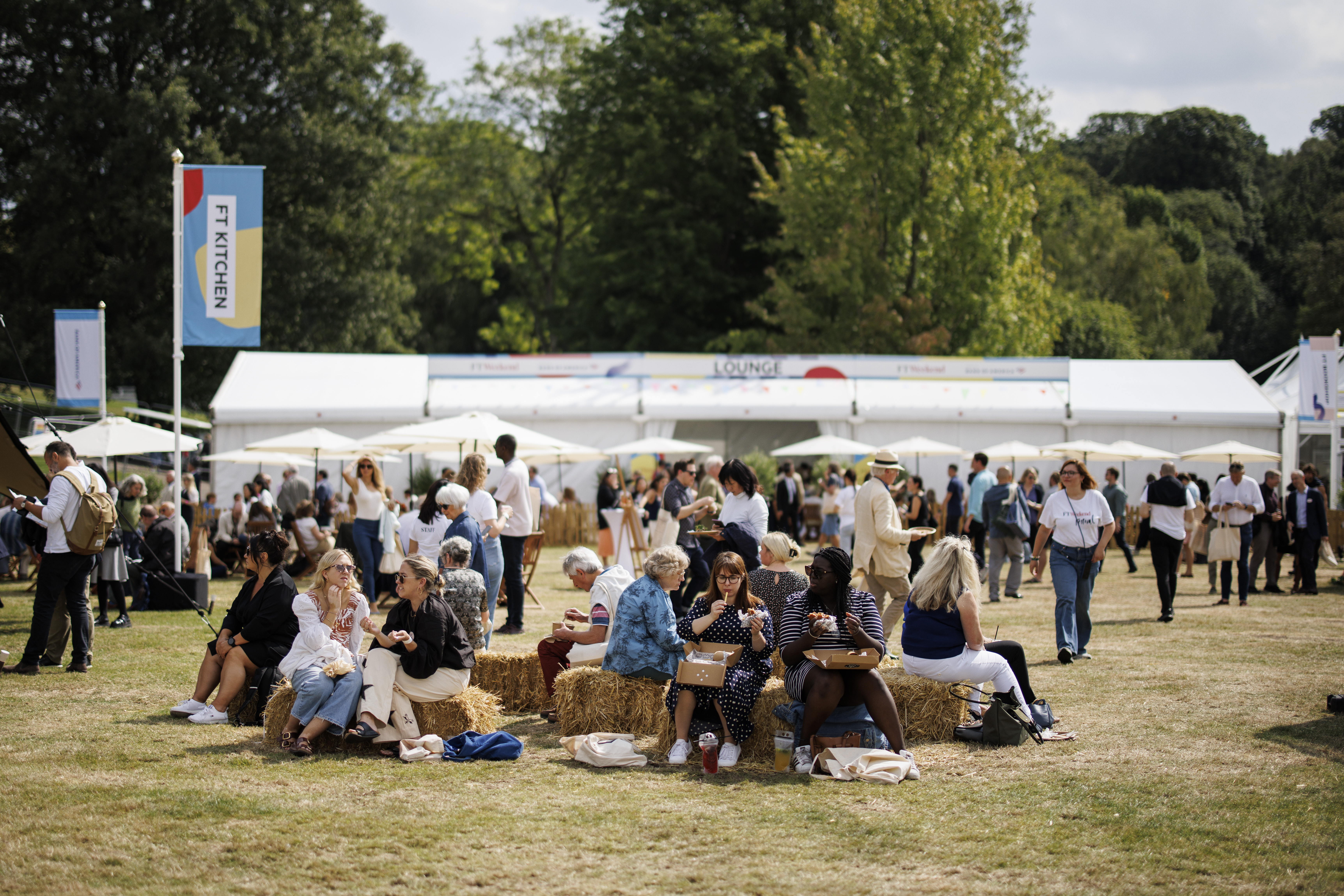 FT Weekend 2024 - festival grounds