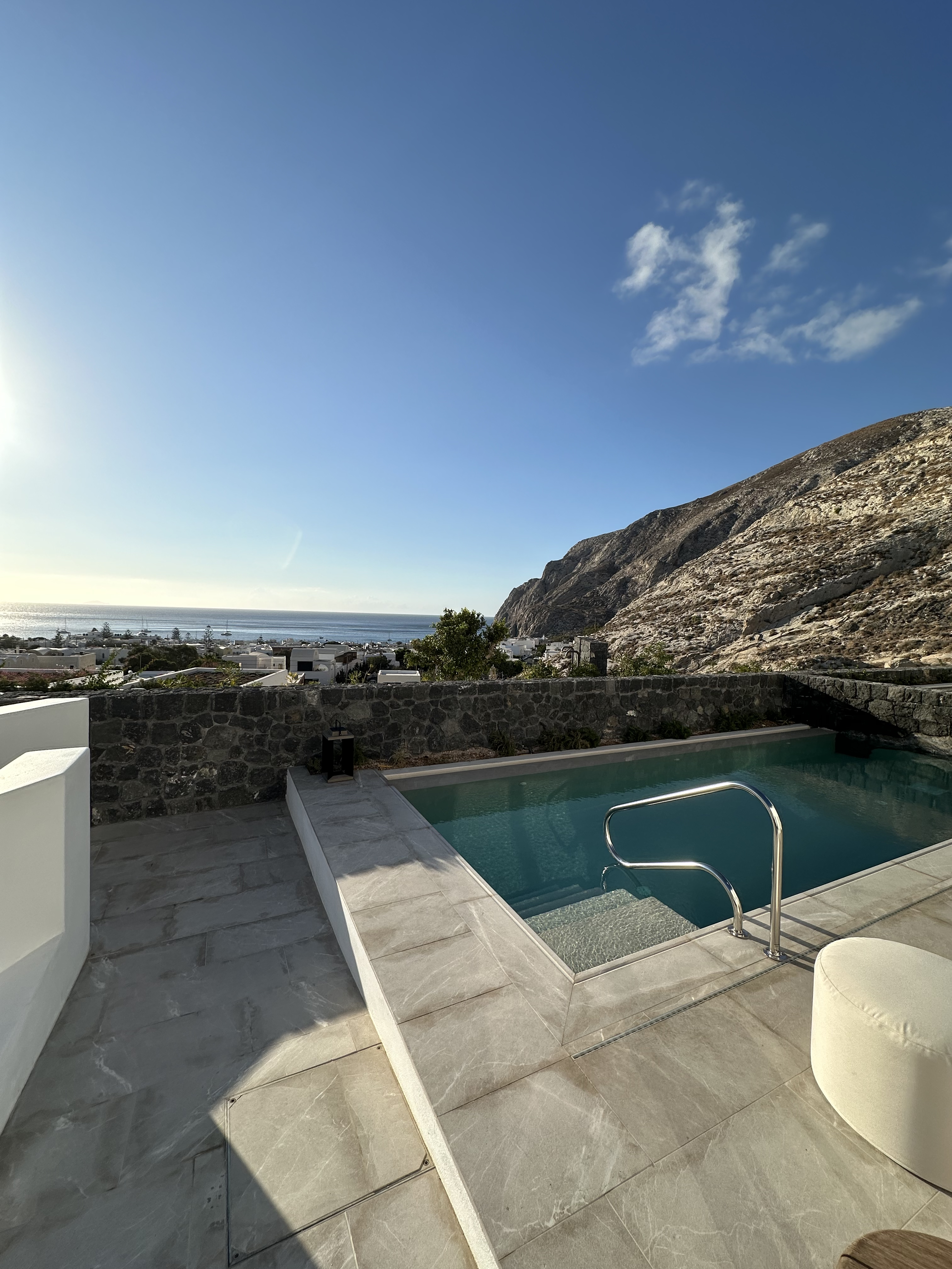 Santorini Sandblu - private pool 