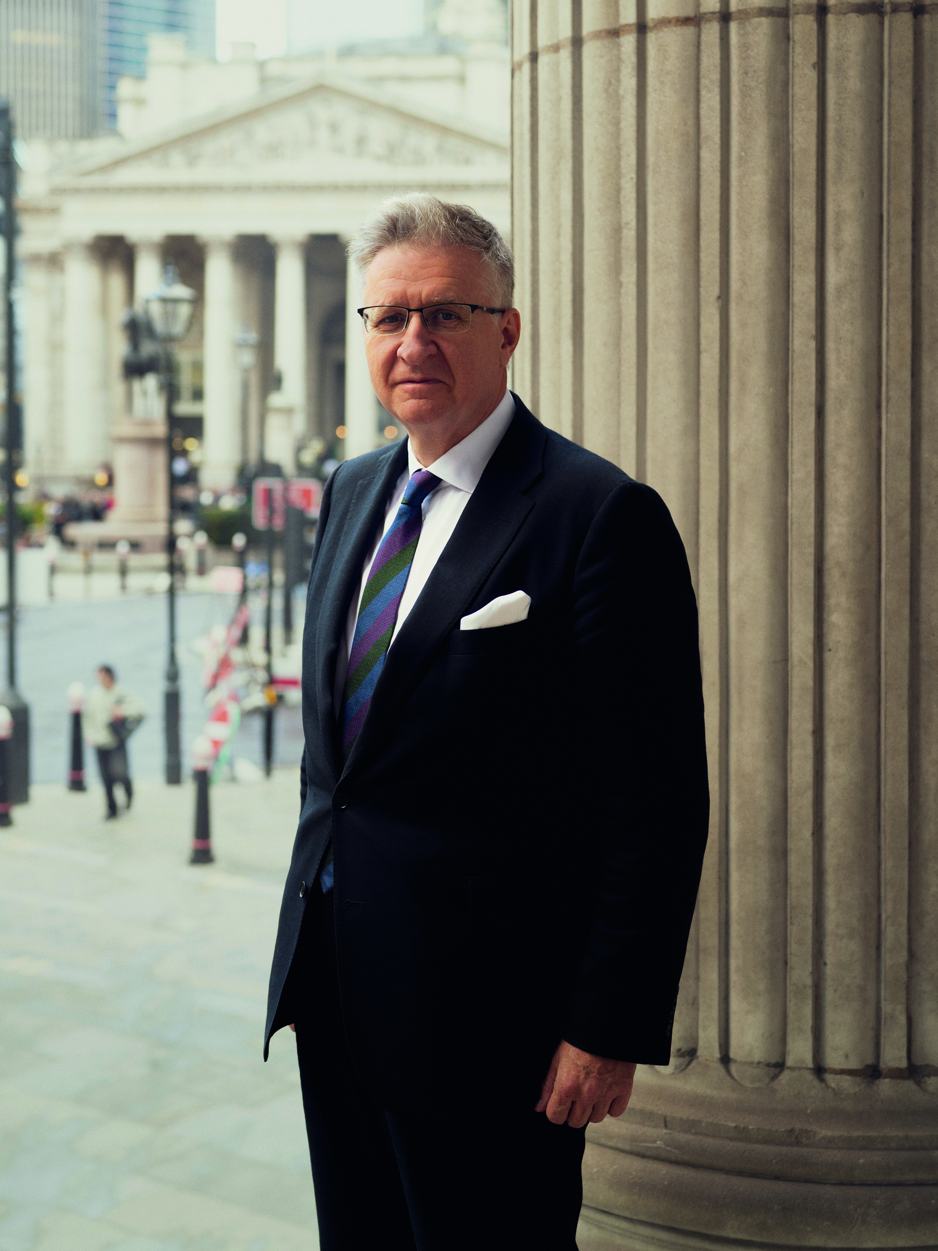 Alastair King Lord Mayor - mansion house balcony