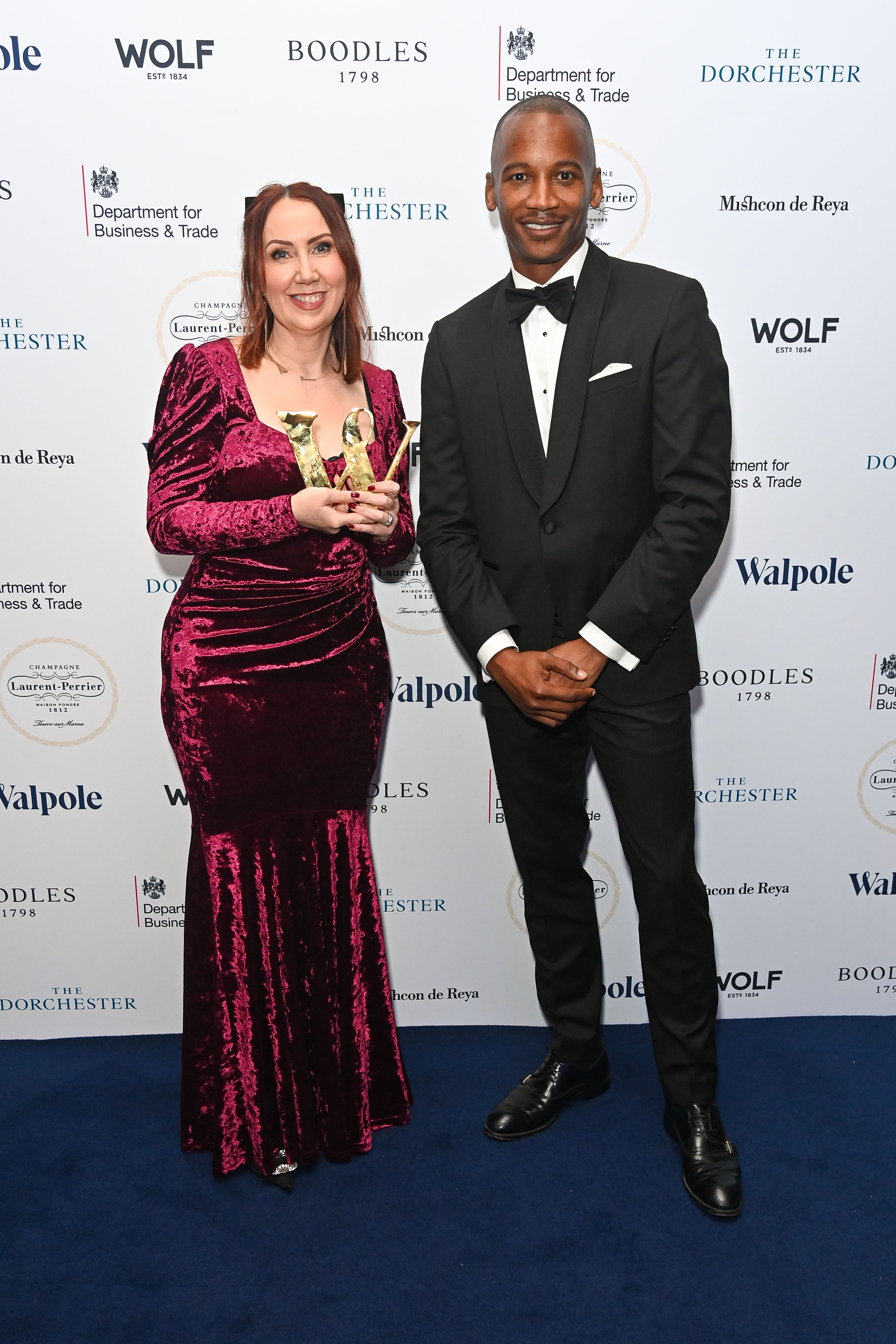 Walpole British Luxury Awards 2024 - Yvonne Whitehouse, The Glenturret and Eric Underwood