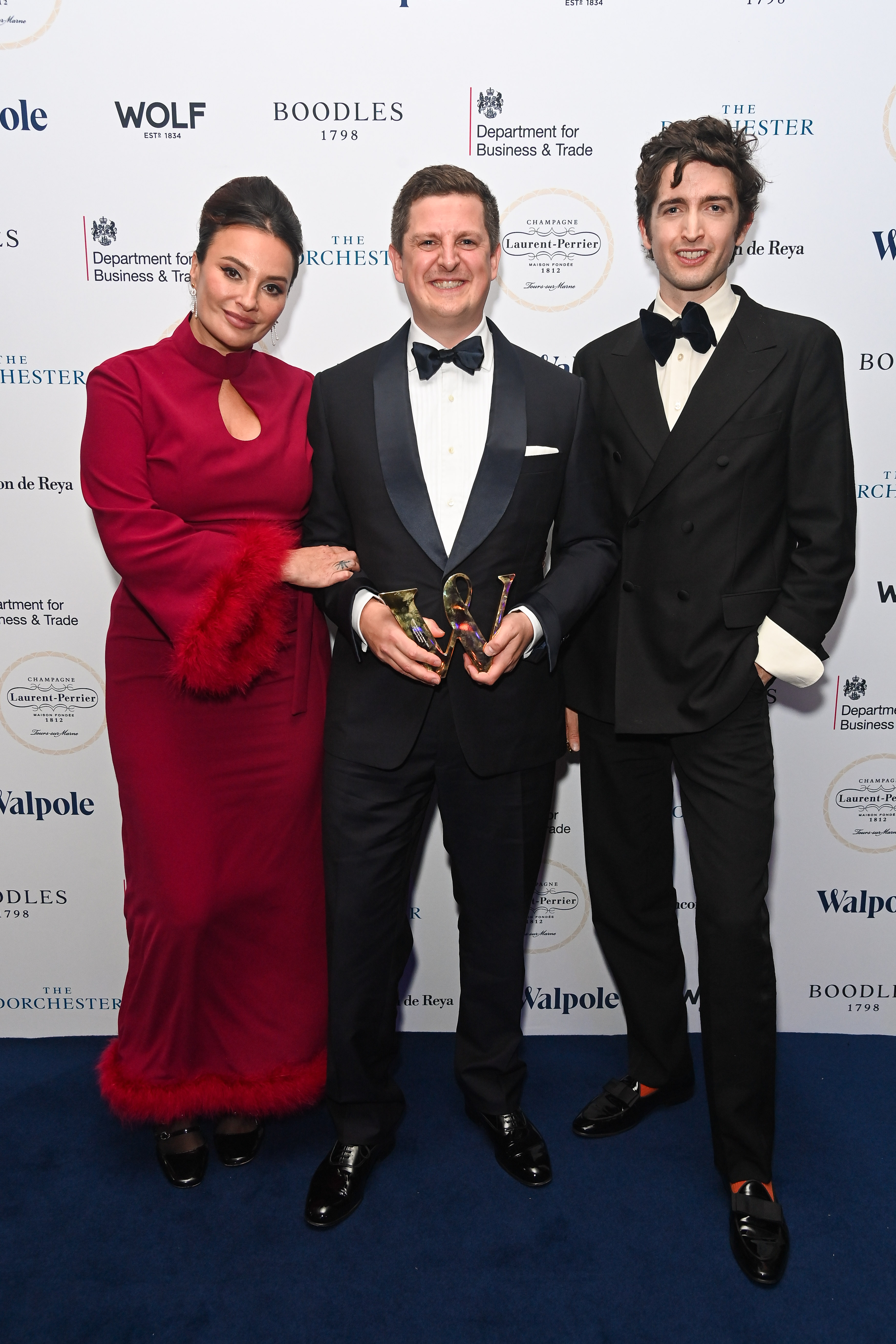 Walpole British Luxury Awards 2024 - Gizzie Erskine, Richard Brendon & Max Hurd