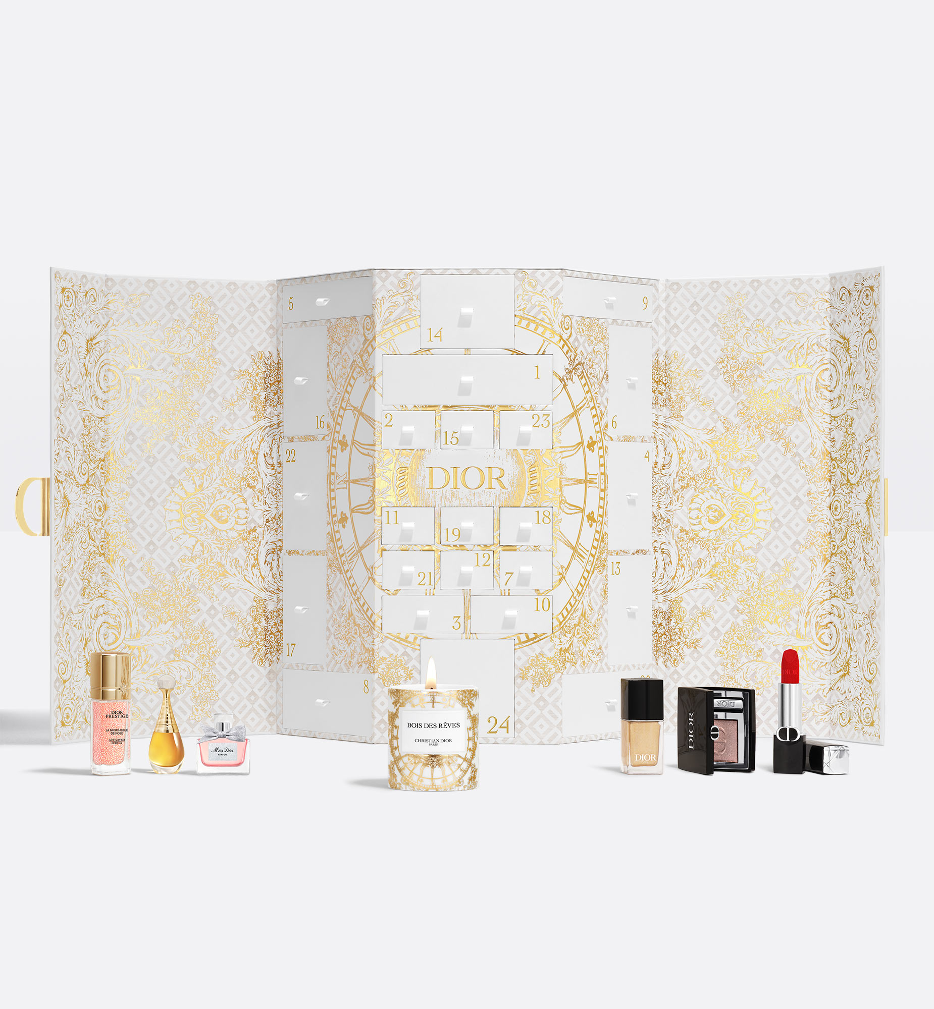 Luxury Beauty Advent Calendars - Dior open