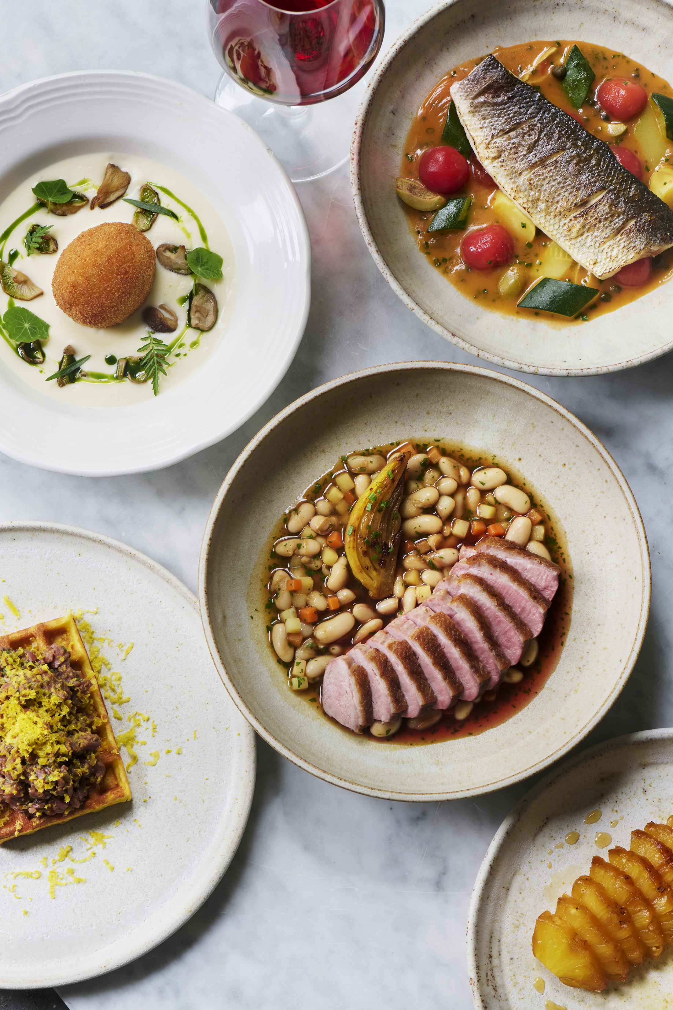 Restaurant Openings London Autumn - Silva dishes