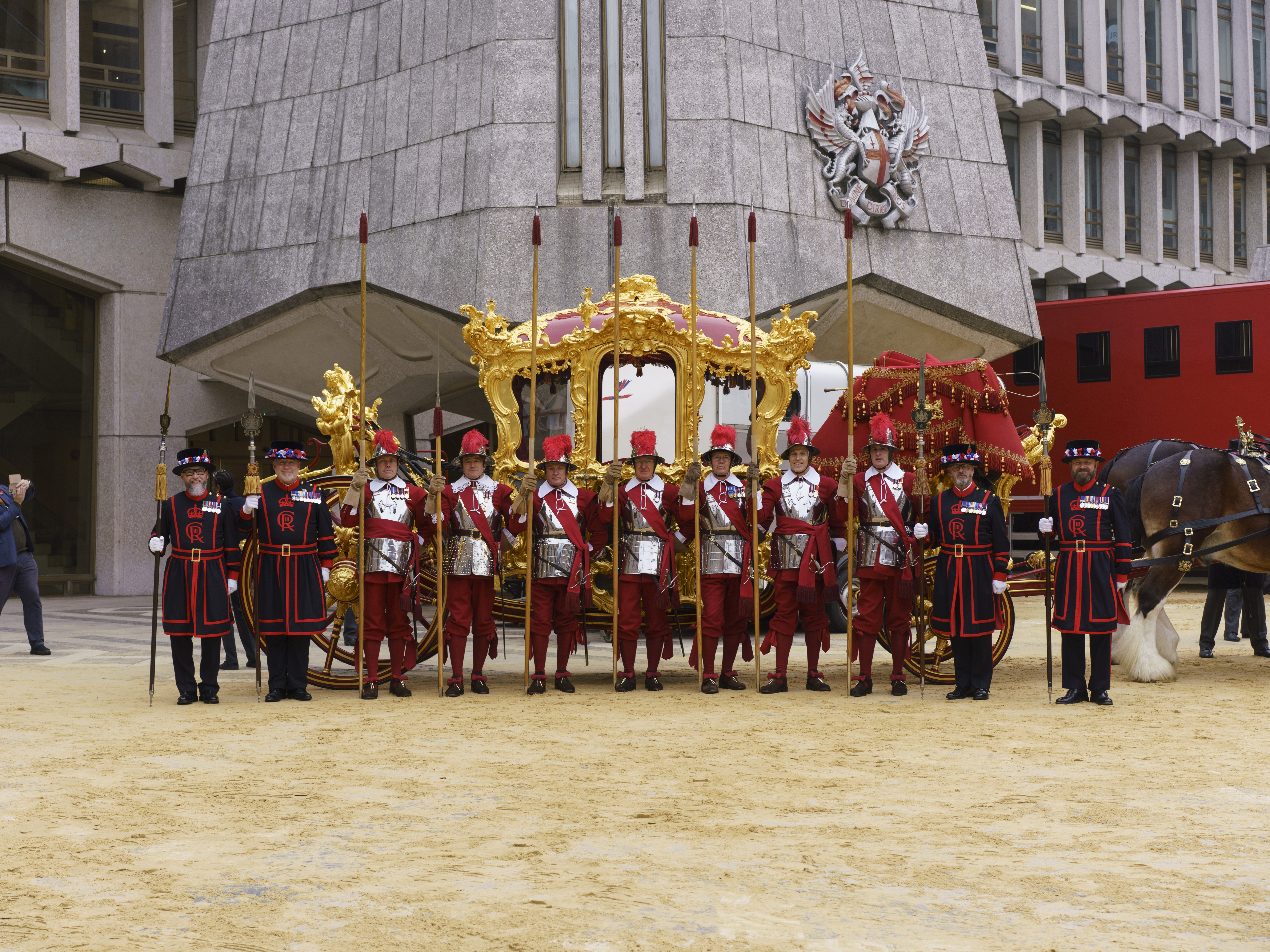 Lord Mayor's Show 2024 - Yeoman Warders and Pikemen