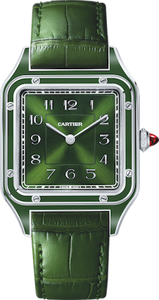 fashion jewellery trends 2025 - Cartier Santos watch