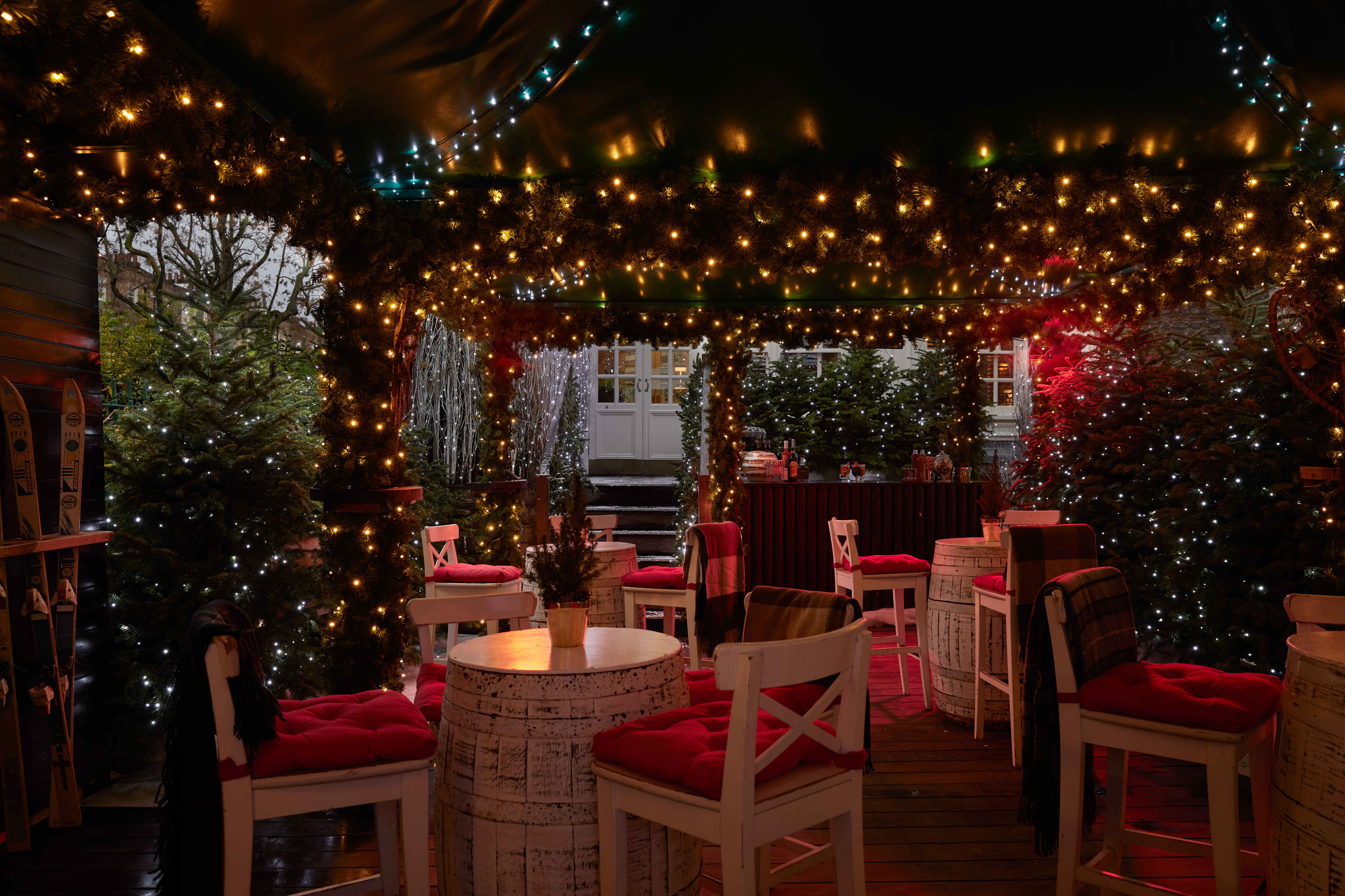 Winter terraces London - The Montague on the Gardens