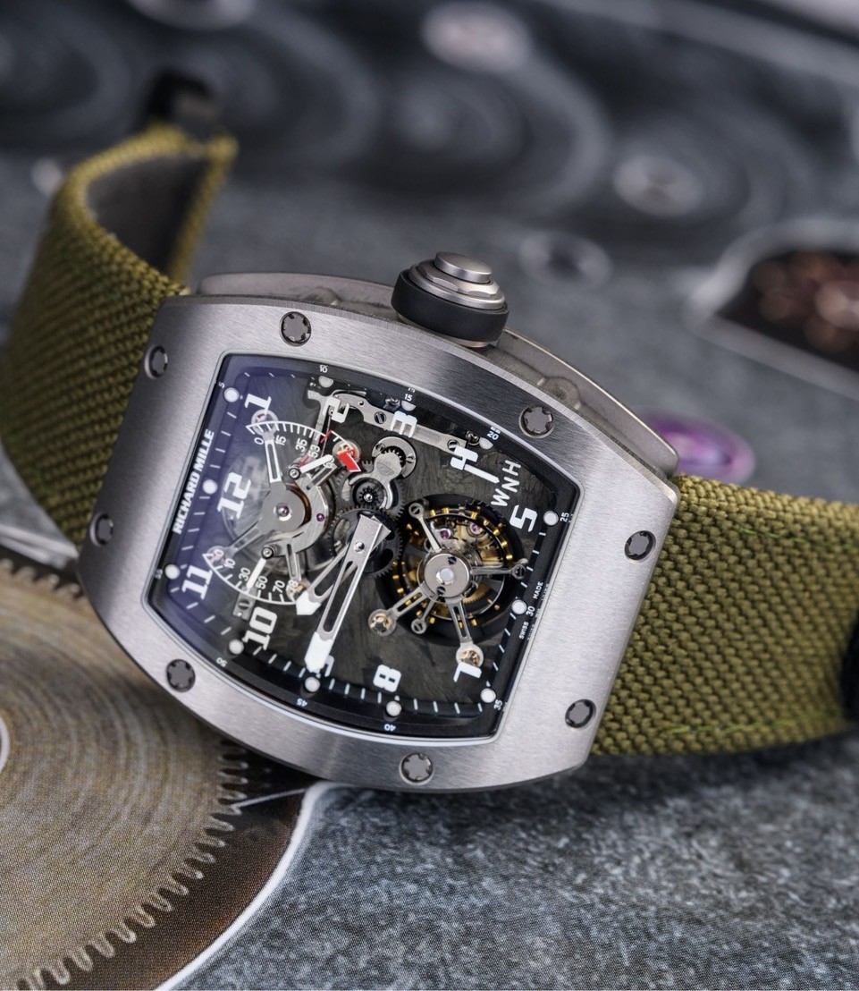 Richard Mille’s Mayfair Ninety salon - RM 002-V2 watch