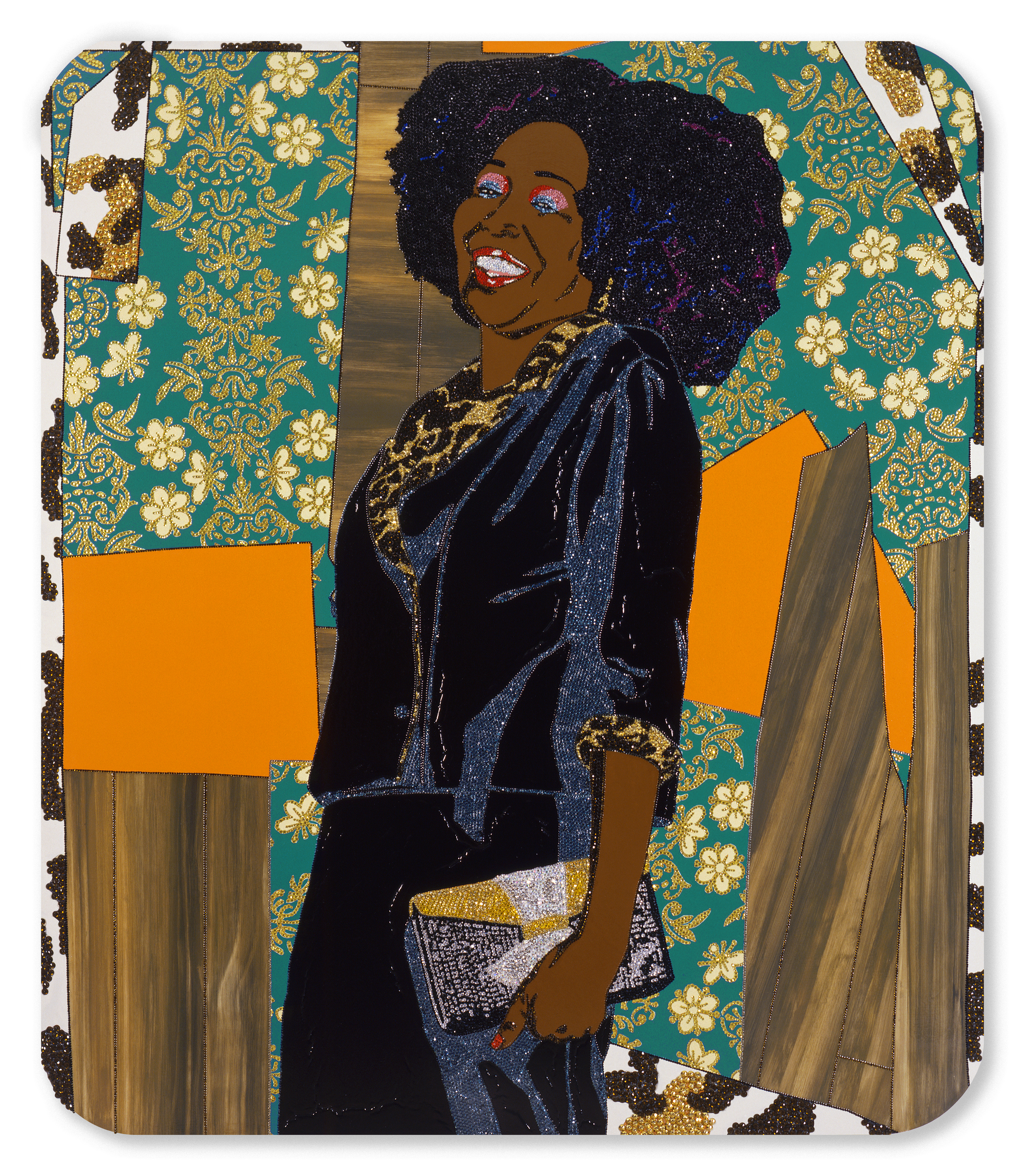 Hayward Gallery Mickalene Thomas - Mama Bush your love keeps lifting me higher and higher