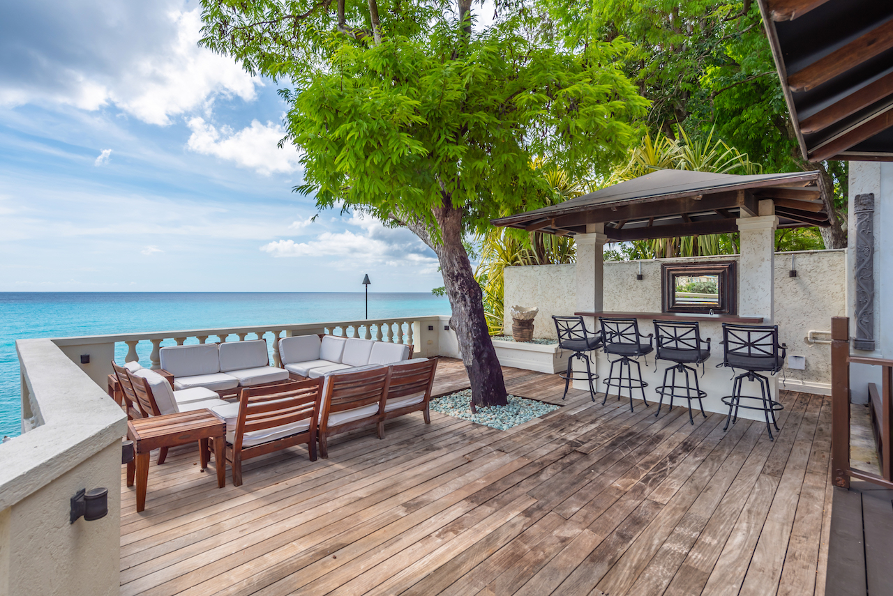 Cove Spring House Barbados - terrace bar