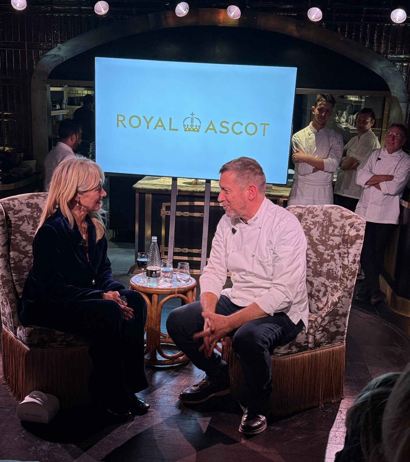 Royal Ascot Restaurants 2025 - Clodagh Mckenna sat down with Benoit Blin