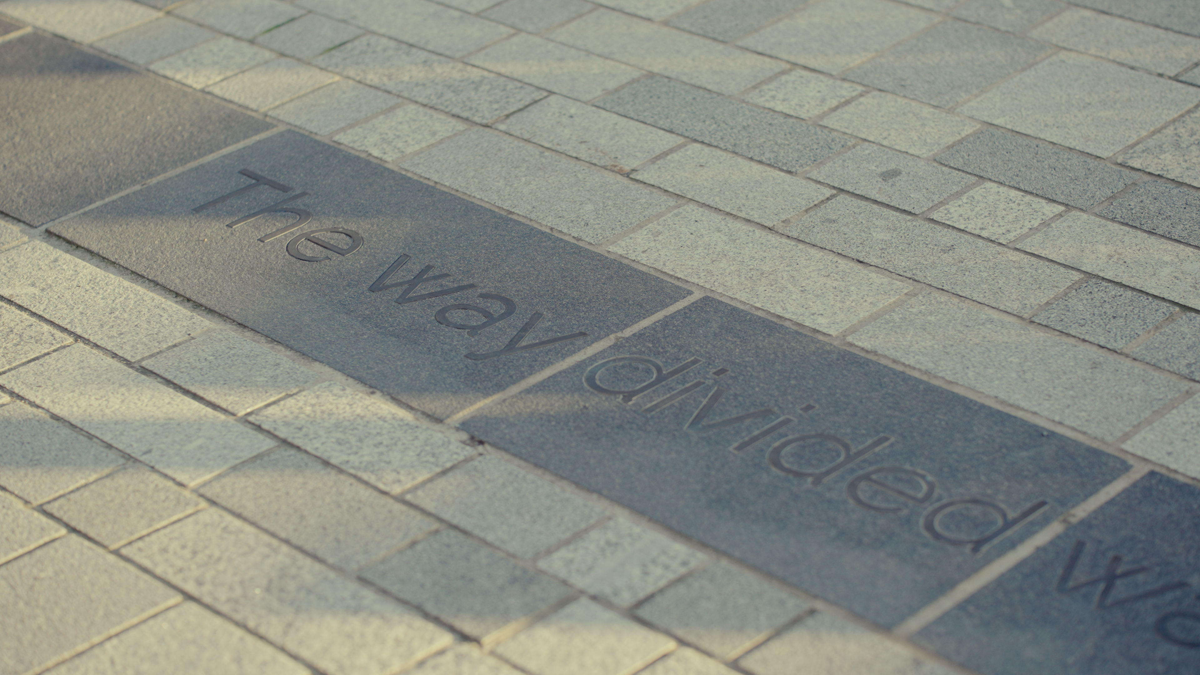 Simon Armitage Chelsea Waterfront - poem etched onto Chelsea waterfront bridge