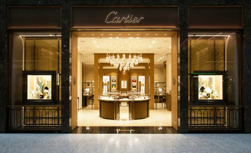 Fine jewellery and watches from Louis Vuitton and Cartier now available at  Heathrow Terminal 5