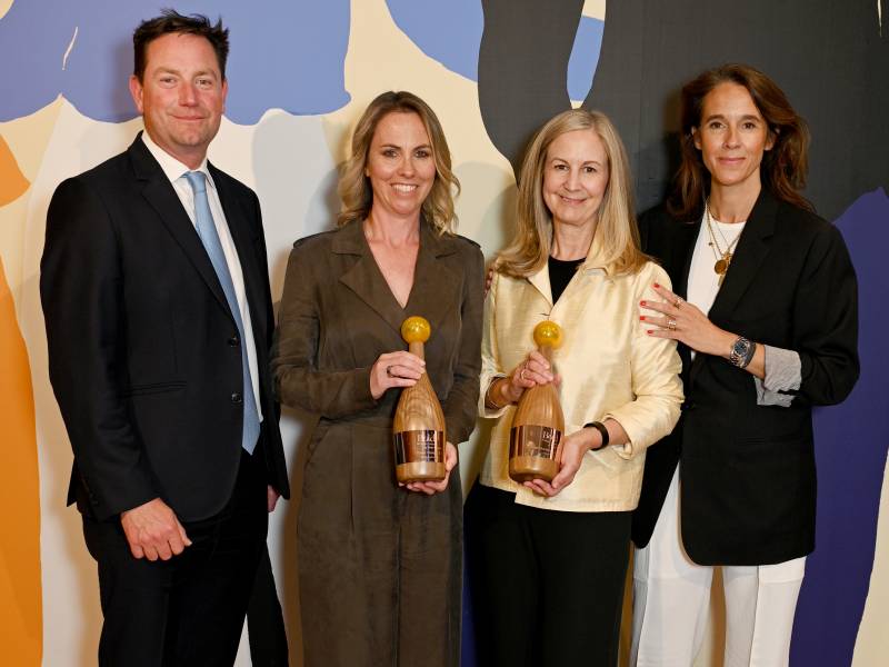 Veuve Clicquot presents Bold Woman Award to Chrystèle Gimaret and